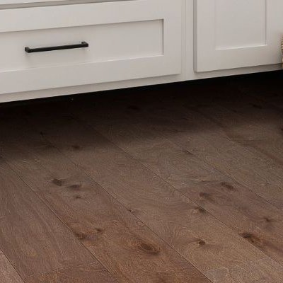 Laundry room with Engineered Hardwood flooring from Novakoski Floor Covering in Anderson, IN